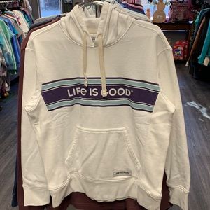 Life is good hoodie